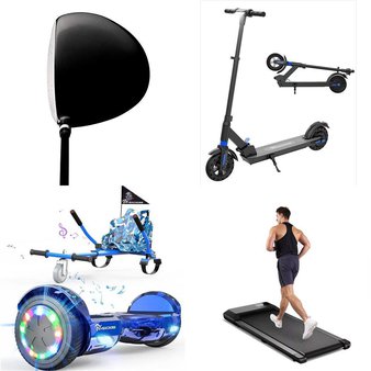 Pallet – 9 Pcs – Unsorted, Trampolines, Powered, Exercise & Fitness – Customer Returns – EVERCROSS, YORIN, SSPHPPLIE, Callaway