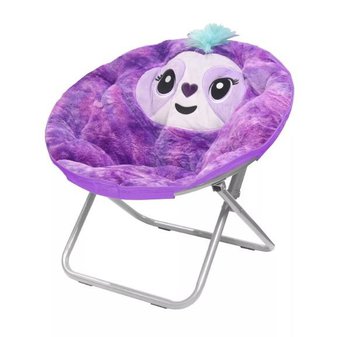 50 Pcs American Kids Wk657882 Plush Critter Saucer Chair Sloth New Retail Ready