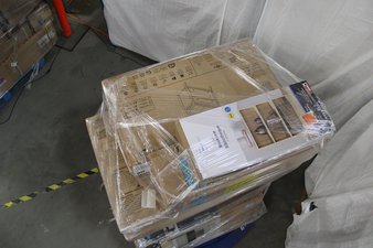 3 Pallets – 73 Pcs – New Decor, Kitchen & Dining, Curtains & Window Coverings, Exercise & Fitness – New and New Damaged Box – Walmart