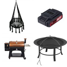 Pallet - 5 Pcs - Grills & Outdoor Cooking, Patio, Hedge Clippers & Chainsaws - Customer Returns - Equip, Mainstays, Pit Boss, Hyper Tough
