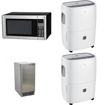 Pallet – 10 Pcs – Microwaves, Humidifiers / De-Humidifiers – Customer Returns – Hamilton Beach, TCL, Asbury Foodservice – In Network, HISENSE