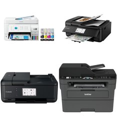 Pallet - 33 Pcs - Inkjet, All-In-One, Laser, Keyboards & Mice - Customer Returns - HP, Canon, Pixma, Apple