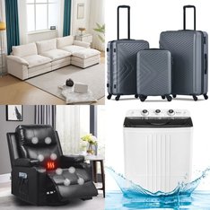 Pallet - 8 Pcs - Luggage, Living Room, Office, Fans - Customer Returns - Travelhouse, Comhoma, Furninxs, TMWINGS