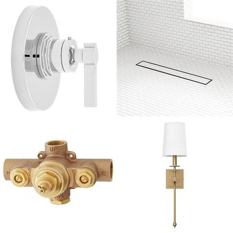 Flash Sale! Pallet – 117 Pcs – Unsorted, Hardware, Kitchen & Bath Fixtures, Bath – Open Box Like New – Signature Hardware, Mirabelle