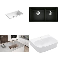 Pallet - 13 Pcs - Kitchen & Bath Fixtures, Hardware - Customer Returns - Kohler, ProFlo, Dayton, Blanco