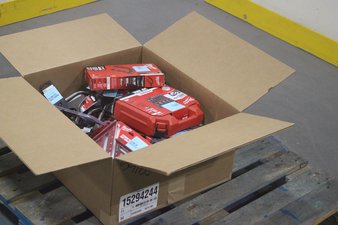 1 Parcel Box – 52 Pcs – Milwaukee Power Tools – Untested Customer Returns – Major Retailer