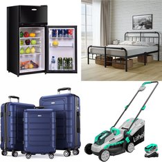 Pallet - 10 Pcs - Luggage, Bathroom, Unsorted, Mowers - Customer Returns - Sunbee, Travelhouse, QFTIME, LiTHELi