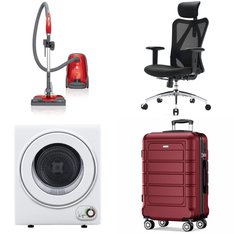 Pallet - 14 Pcs - Unsorted, Luggage, Bedroom, Toasters & Ovens - Customer Returns - Travelhouse, SEGMART, Zimtown, Paris Rhone