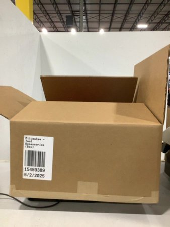 3 Parcel Boxes – 87 Pcs – Tool Accessories, Power Tools – Conditionally Assessed Milwaukee Tools Returns (Conditions in Manifest)