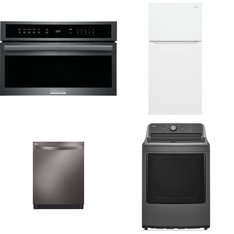 4 Pcs - Microwaves, Dishwashers - New - Frigidaire, LG