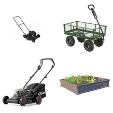 Pallet - 7 Pcs - Mowers, Hedge Clippers & Chainsaws, Accessories, Other - Customer Returns - Hyper Tough, Lifetime Products Inc., Gorilla Carts