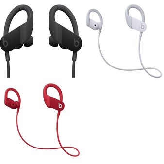 10 Pcs – PowerBeats High Performance Headphones (Tested NOT WORKING) – Models: MWNV2LL/A, MWNX2LL/A, MWNW2LL/A