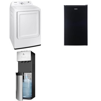 Pallet – 5 Pcs – Laundry, Kitchen & Bath Fixtures, Refrigerators – Customer Returns – Samsung, Avalon, Galanz