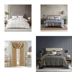 3 Pallets - 392 Pcs - Curtains & Window Coverings, Sheets, Pillowcases & Bed Skirts, Bedding Sets, Decor - Like New or New Customer Returns - JC Penney