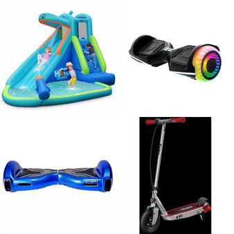 Pallet – 11 Pcs – Powered, Pools & Water Fun, Hardware – Customer Returns – Razor, Razor Power Core, SKONYON, Hover-1