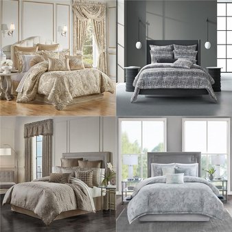 Flash Sale! 2 Pallets – 38 Pcs – Bedding, Comforters & Duvets – Like New – Private Label Home Goods, QUEEN STREET, Madison Park, Amrapur Overseas