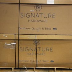 Pallet - 2 Pcs - Hardware, Bedroom - Open Box Like New - Signature Hardware