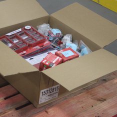 1 Parcel Box - 207 Pcs - Milwaukee Tools - Untested Customer Returns - Major Retailer