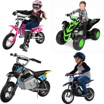 Pallet – 4 Pcs – Vehicles – Customer Returns – Razor, YAMAHA