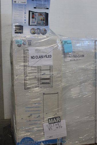 Pallet – 7 Pcs – Bar Refrigerators & Water Coolers, Freezers – Customer Returns – Galanz, Tramontina