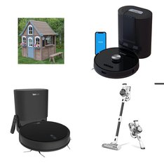 Pallet – 29 Pcs – Vacuums, Power Adapters & Chargers – Damaged / Missing Parts / Tested NOT WORKING – Hoover, Hart, Shark, iHOME