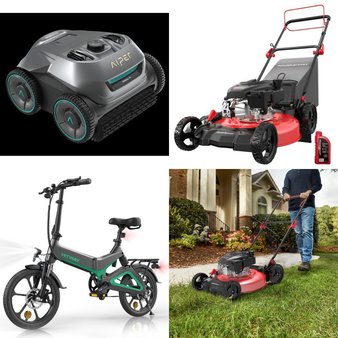 Pallet – 13 Pcs – Patio, Vehicles, Mowers, Pools & Water Fun – Customer Returns – PowerSmart, Ktaxon, Zimtown, AIPER