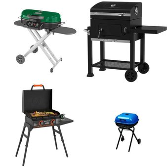 Pallet – 8 Pcs – Grills & Outdoor Cooking, Accessories – Customer Returns – Expert Grill, Blackstone, North Atlantic Imports, Coleman