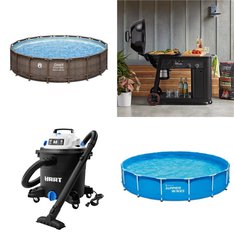 Pallet - 10 Pcs - Pools & Water Fun, Grills & Outdoor Cooking, Leaf Blowers & Vaccums, Trimmers & Edgers - Customer Returns - Hyper Tough, Hart, Coleman, Pit Boss