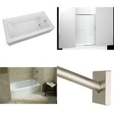 Pallet - 8 Pcs - Kitchen & Bath Fixtures, Hardware, Curtains & Window Coverings - Moen, ProFlo, Kohler, KOHLER CO
