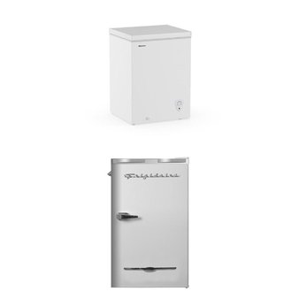Pallet – 3 Pcs – Freezers, Refrigerators – Customer Returns – HISENSE, Frigidaire