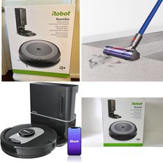 Pallet – 23 Pcs – Vacuums – Damaged / Missing Parts / Tested NOT WORKING – Dyson, iRobot Roomba, Shark, iRobot