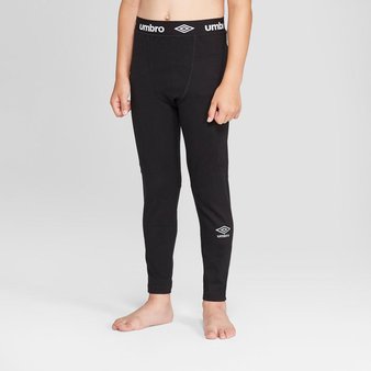 47 Pcs – Umbro Boys’ Compression Leggings – Black S – New – Retail Ready
