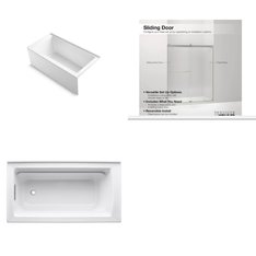 Pallet - 3 Pcs - Kitchen & Bath Fixtures, Hardware - Customer Returns - Kohler