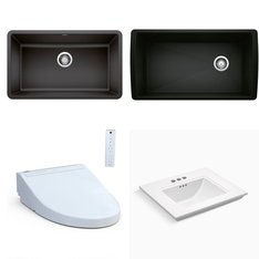 Pallet - 14 Pcs - Hardware, Kitchen & Bath Fixtures, Decor - Customer Returns - Kohler, ELKAY, Signature Hardware, Toto