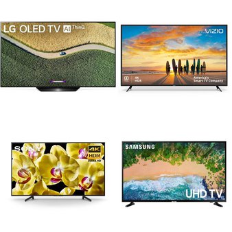 8 Pcs – LED/LCD TVs – Brand New – VIZIO, Samsung, Sony, Onn