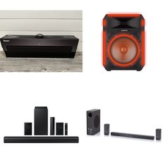Pallet – 37 Pcs – Humidifiers / De-Humidifiers, Speakers, Portable Speakers – Customer Returns – LEVOIT, Monster, Onn, VIZIO