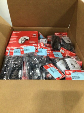 1 Parcel Box – 60 Pcs – Milwaukee Tools – Untested Customer Returns – Major Retailer