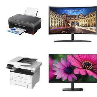 Pallet – 20 Pcs – LED & LCD, Monitors, All-In-One – Open Box Customer Returns – onn., HP, Canon, Lexmark
