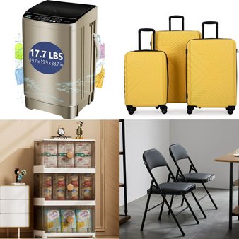 Pallet – 13 Pcs – Luggage, Unsorted, Dining Room & Kitchen, Toasters & Ovens – Customer Returns – Zimtown, Travelhouse, UBesGoo, Whall
