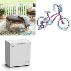 Pallet - 8 Pcs - Freezers, Living Room, Cycling & Bicycles - Overstock - TCL