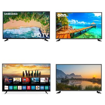 5 Pcs – LED/LCD TVs – Refurbished (GRADE A) – Onn, MAGNAVOX, Samsung, VIZIO