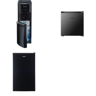 Pallet – 7 Pcs – Freezers, Refrigerators, Bar Refrigerators & Water Coolers – Customer Returns – HISENSE, Galanz, Primo Water