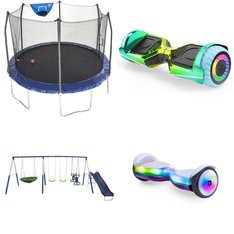 Pallet - 16 Pcs - Powered, Game Room, Unsorted, Outdoor Play - Customer Returns - MD Sports, Razor, Jetson, Skywalker Trampolines
