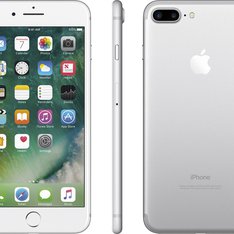 Apple iPhone 7 Plus 128GB Silver LTE Cellular Verizon MN5U2LL/A - Unlocked - Certified Refurbished