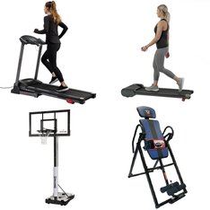 Pallet - 7 Pcs - Exercise & Fitness, Outdoor Sports, Massagers & Spa - Customer Returns - Sunny Health & Fitness, Spalding, Body Vision, CAP Barbell