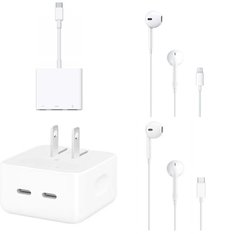 Case Pack - 49 Pcs - In Ear Headphones, Power Adapters & Chargers, Other - Customer Returns - Apple