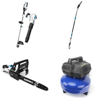 Pallet – 25 Pcs – Pressure Washers, Accessories, Hedge Clippers & Chainsaws, Camping & Hiking – Customer Returns – Hyper Tough, Hart, Great Value, The Coleman Company, Inc.