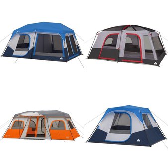 CLEARANCE! Pallet – 22 Pcs – Camping & Hiking – Customer Returns – Ozark Trail, Slumberjack, Ozark