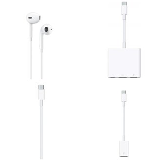 APPLE SPECIAL! 1 Pallet – 348 Pcs – In Ear Headphones, Other, Living Room – Untested Customer Returns – Apple, Flash Furniture