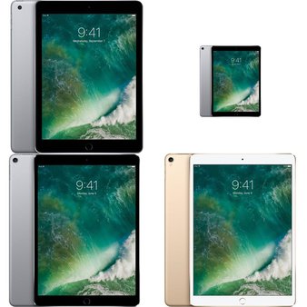 10 Pcs – Apple iPads – Refurbished (GRADE A – Original Box) – Models: MP2F2LL/A, MQDT2LL/A, MPGH2LL/A, MQDY2LL/A
